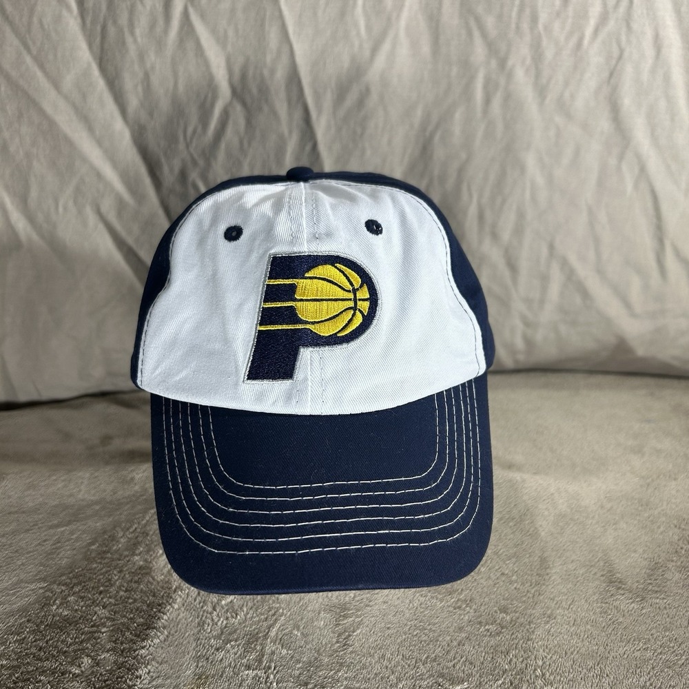 Indiana Pacers NBA Baseball Cap - Navy and White - Adjustable